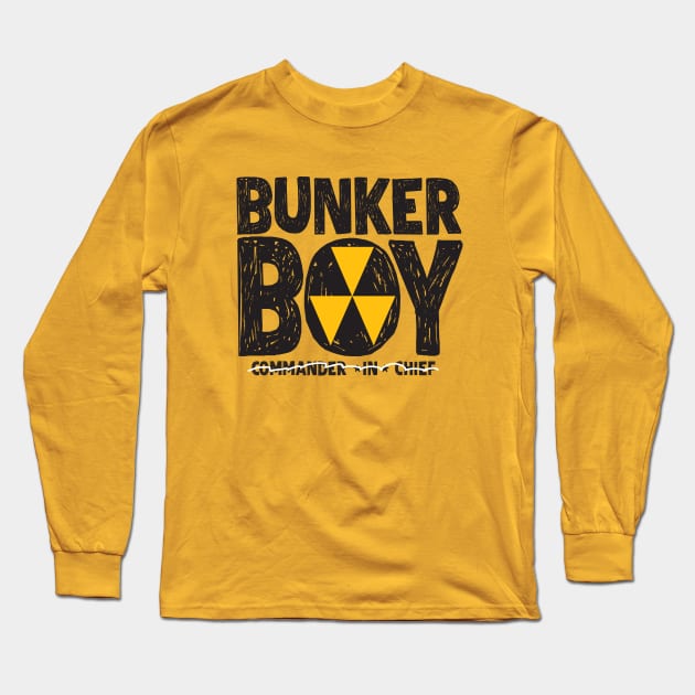 Bunker Boy Long Sleeve T-Shirt by brendanjohnson